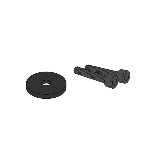 Puig Puig bar end mirror adaptor | black | bmw ce 04 2021>current
